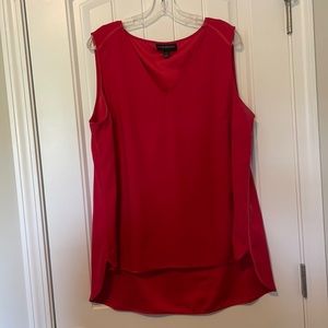 Lane Bryant High-low shell with piping detail